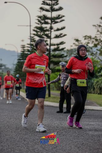 Race photo from CISANGKAN KBP CITY RUN 2025