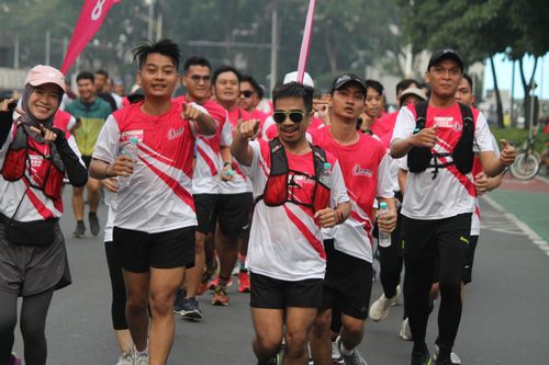 Race photo from Smartfren Run 2024 Vibes