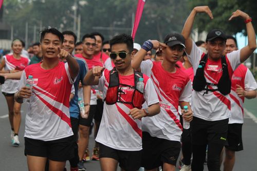 Race photo from Smartfren Run 2024 Vibes