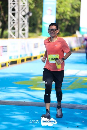 Race photo from Taman Budaya x BOGORUN 2025