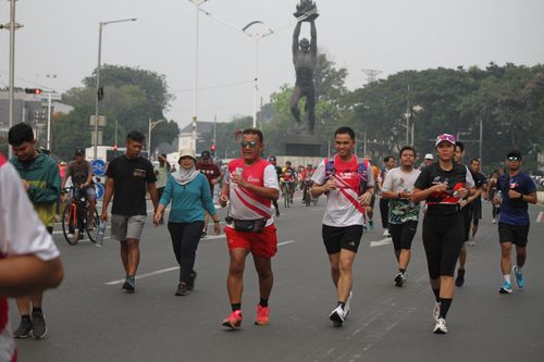 Race photo from Smartfren Run 2024 Vibes