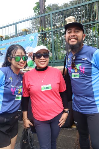 Race photo from Road to BAF Lions Run 2024