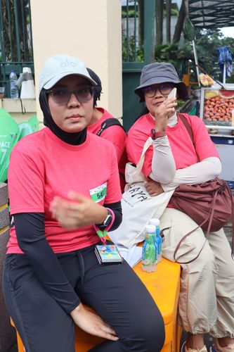 Race photo from Road to BAF Lions Run 2024