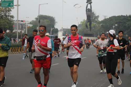 Race photo from Smartfren Run 2024 Vibes