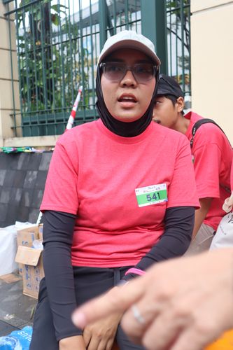 Race photo from Road to BAF Lions Run 2024