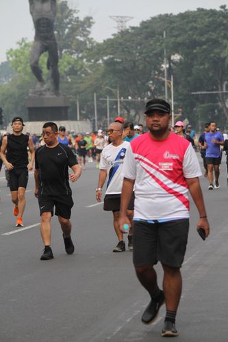 Race photo from Smartfren Run 2024 Vibes