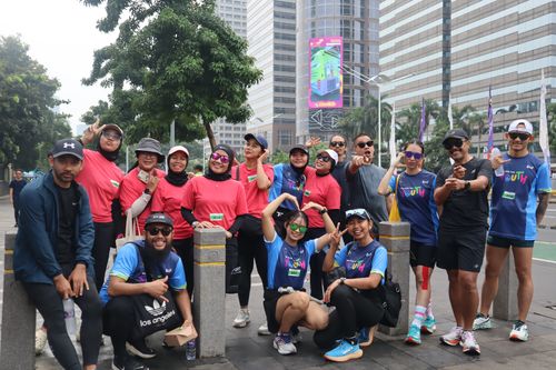 Race photo from Road to BAF Lions Run 2024