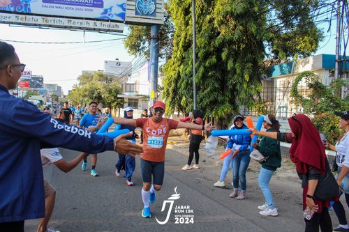 Race photo from Jabar Run 10K 2024
