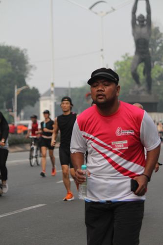 Race photo from Smartfren Run 2024 Vibes