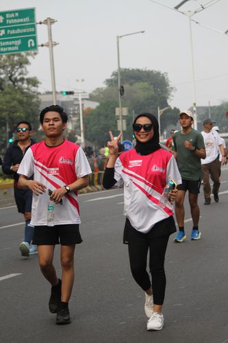 Race photo from Smartfren Run 2024 Vibes