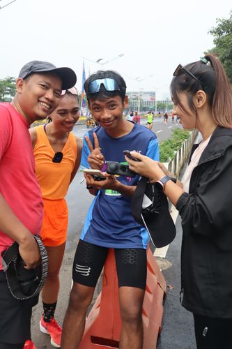 Race photo from Road to BAF Lions Run 2024
