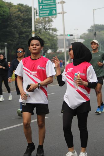 Race photo from Smartfren Run 2024 Vibes