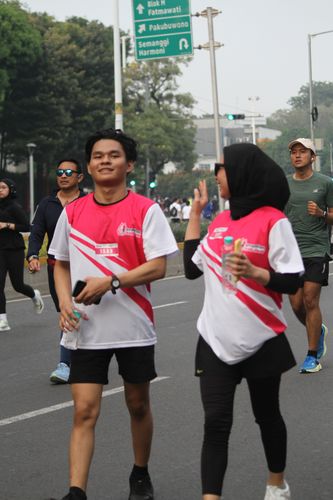 Race photo from Smartfren Run 2024 Vibes