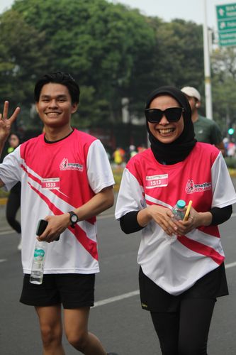 Race photo from Smartfren Run 2024 Vibes