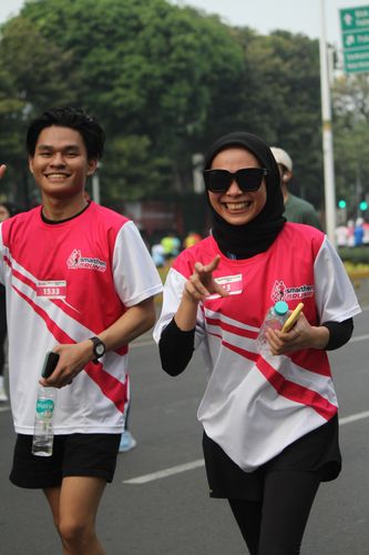 Race photo from Smartfren Run 2024 Vibes