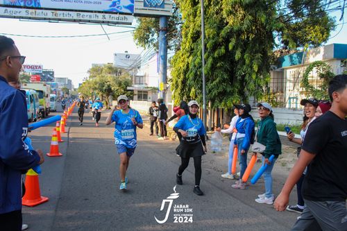 Race photo from Jabar Run 10K 2024
