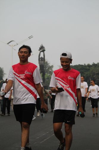 Race photo from Smartfren Run 2024 Vibes