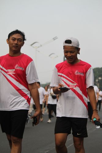 Race photo from Smartfren Run 2024 Vibes