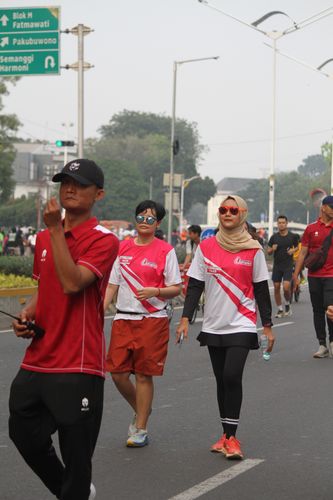 Race photo from Smartfren Run 2024 Vibes