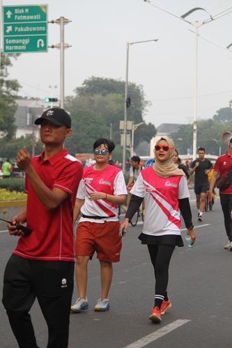 Race photo from Smartfren Run 2024 Vibes