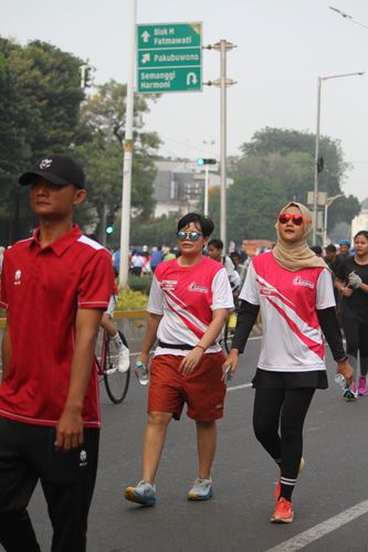 Race photo from Smartfren Run 2024 Vibes