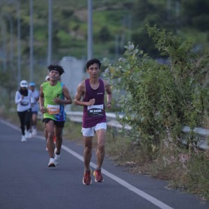 Race photo from KEDIRI HALF MARATHON 2026