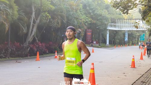 Race photo from Taman Budaya x BOGORUN 2025