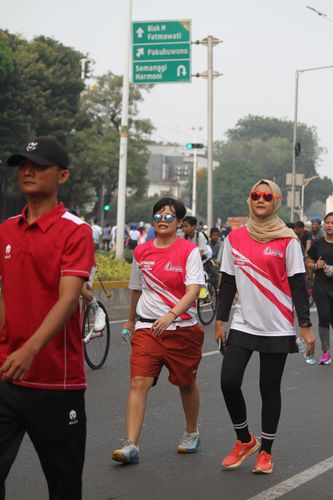 Race photo from Smartfren Run 2024 Vibes