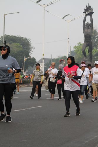 Race photo from Smartfren Run 2024 Vibes