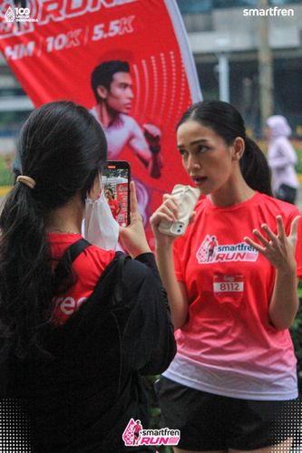 Race photo from Smartfren Run 2025 Vibes