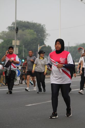 Race photo from Smartfren Run 2024 Vibes