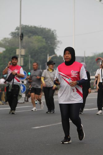 Race photo from Smartfren Run 2024 Vibes