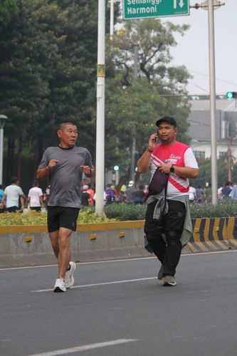 Race photo from Smartfren Run 2024 Vibes