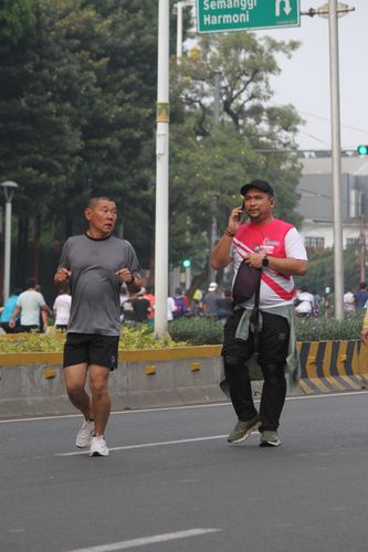 Race photo from Smartfren Run 2024 Vibes