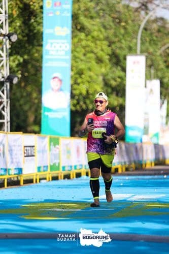 Race photo from Taman Budaya x BOGORUN 2025