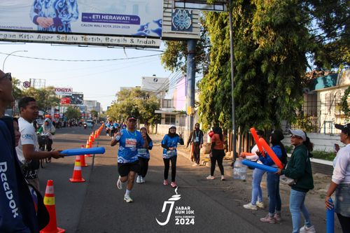 Race photo from Jabar Run 10K 2024