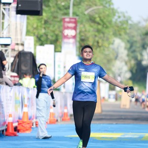 Race photo from BOGORUN 2026