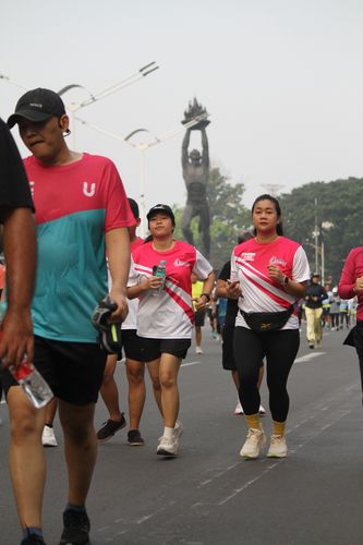 Race photo from Smartfren Run 2024 Vibes