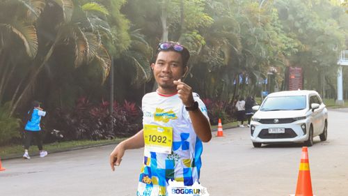 Race photo from Taman Budaya x BOGORUN 2025