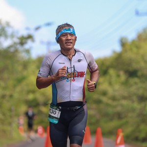 Race photo from Belitung Multisport Festival