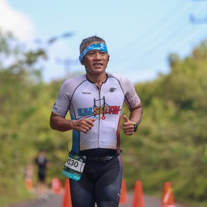 Race photo from Belitung Multisport Festival