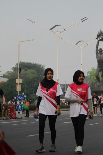 Race photo from Smartfren Run 2024 Vibes