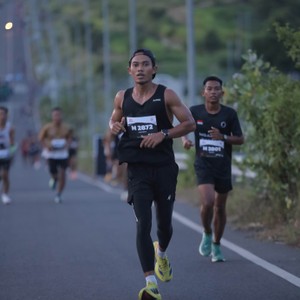 Race photo from KEDIRI HALF MARATHON 2026