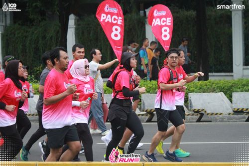 Race photo from Smartfren Run 2025 Vibes