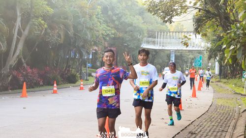 Race photo from Taman Budaya x BOGORUN 2025