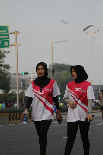 Race photo from Smartfren Run 2024 Vibes