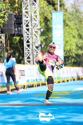 Race photo from Taman Budaya x BOGORUN 2025