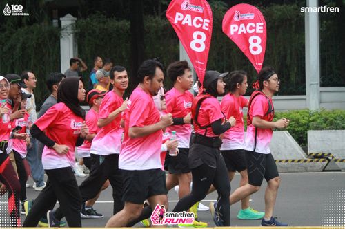 Race photo from Smartfren Run 2025 Vibes