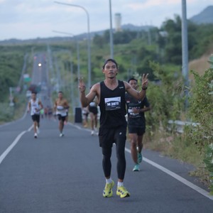 Race photo from KEDIRI HALF MARATHON 2026