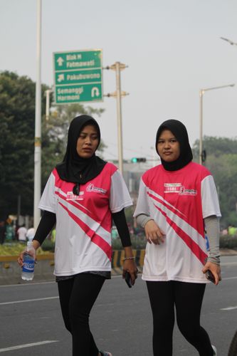 Race photo from Smartfren Run 2024 Vibes